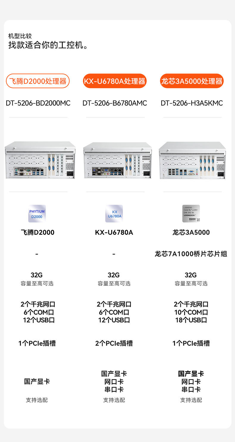 東田國(guó)產(chǎn)飛騰D2000 CPU,壁掛式樂(lè)清工控機(jī),DT-5206-BD2000MC.jpg